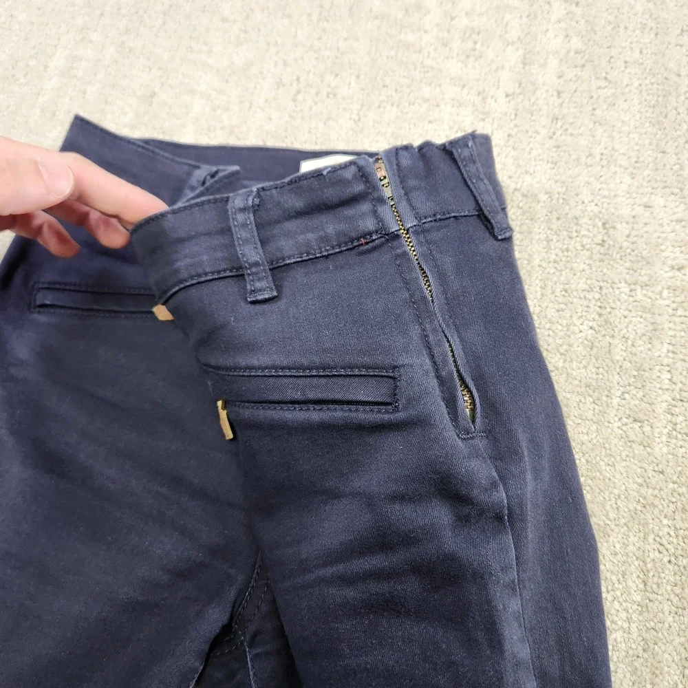 Tory Burch Pants‎ Women 25 Riding Breeches Equestrian Blue Stretch Horse Back